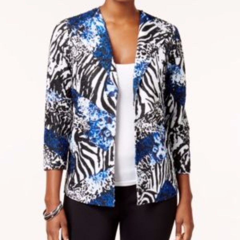 Alfred Dunner High Roller Jacket - Size 22